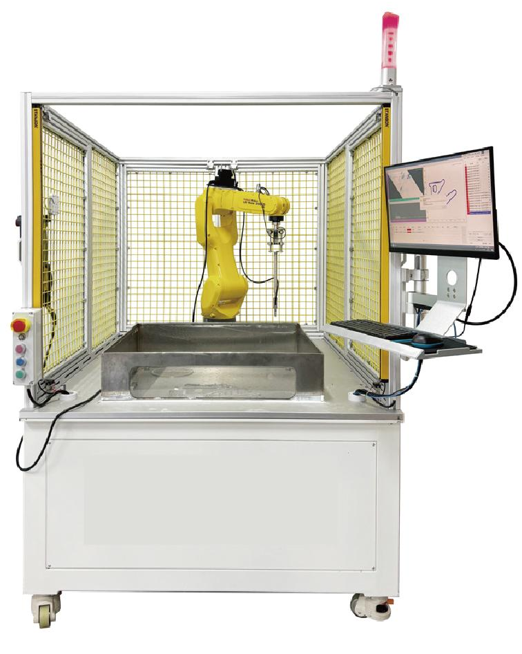 搅拌摩擦焊超声相控阵检测系统