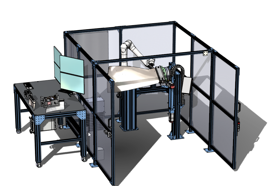 发动机组件– 全身风扇叶片检测
