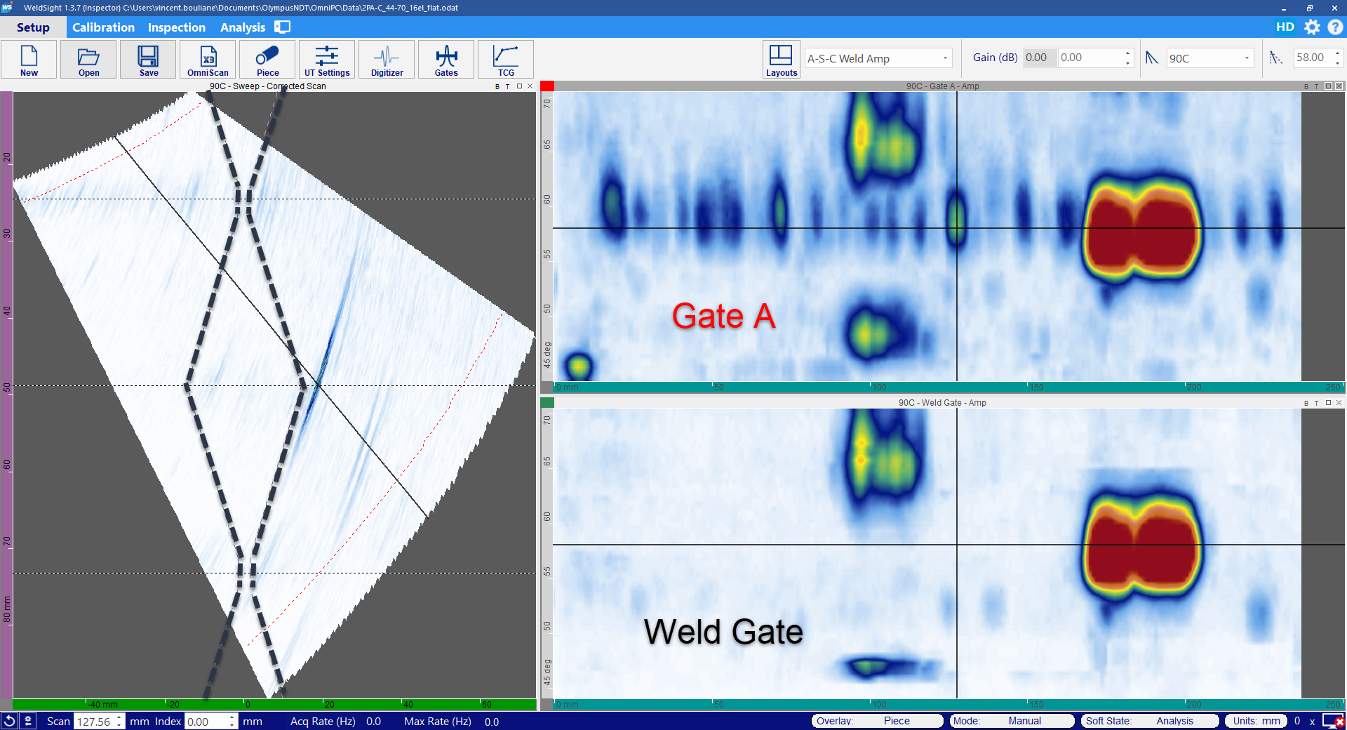 焊缝自动判读软件（开发中）