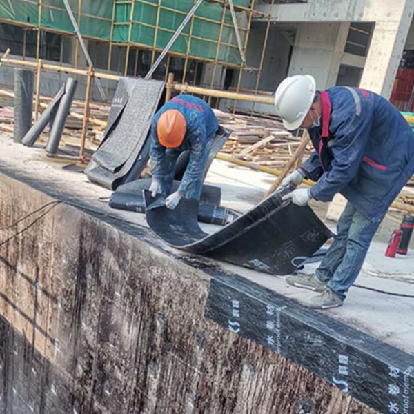 车库墙壁自粘卷材防水