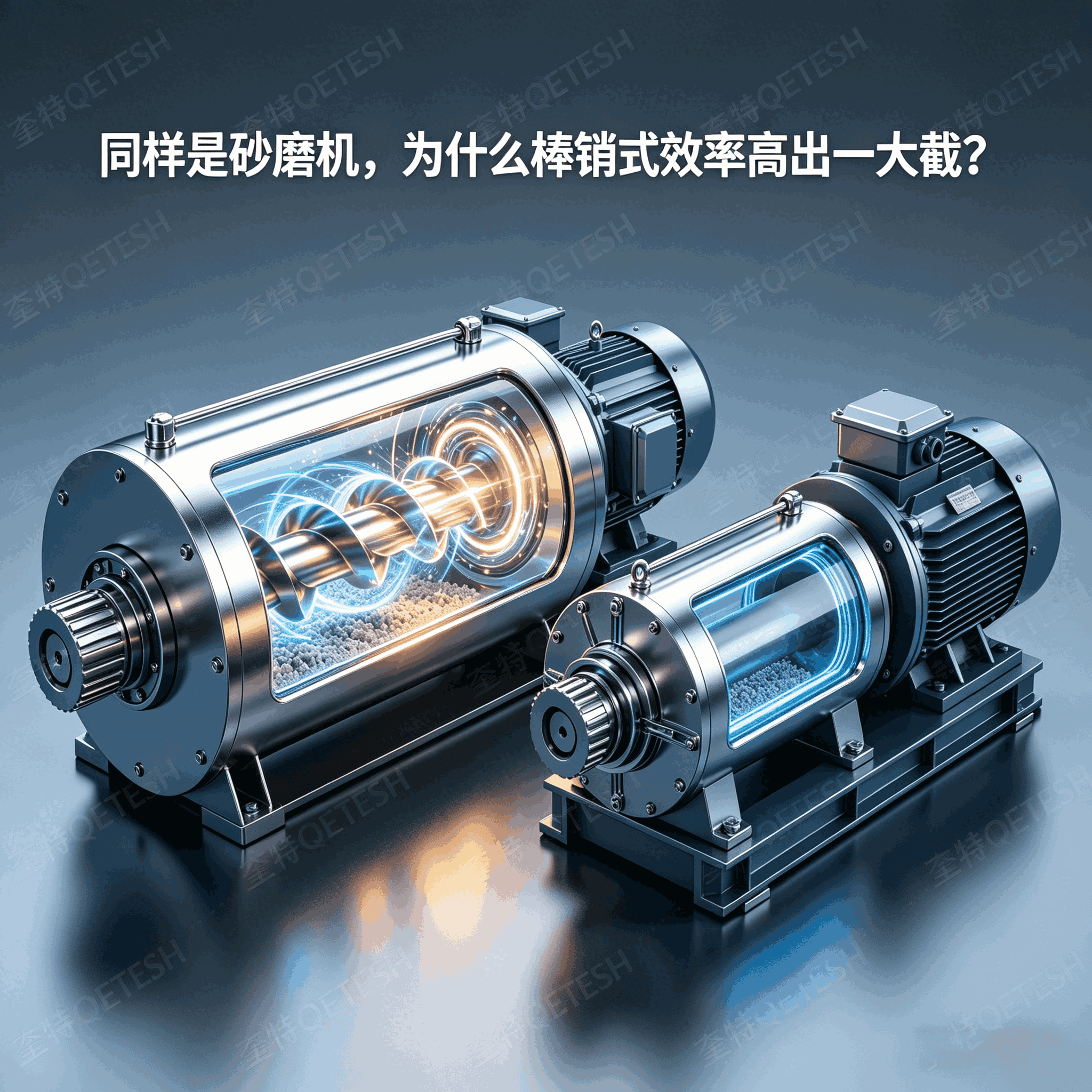 同样是砂磨机，为什么棒销式效率高出一大截？