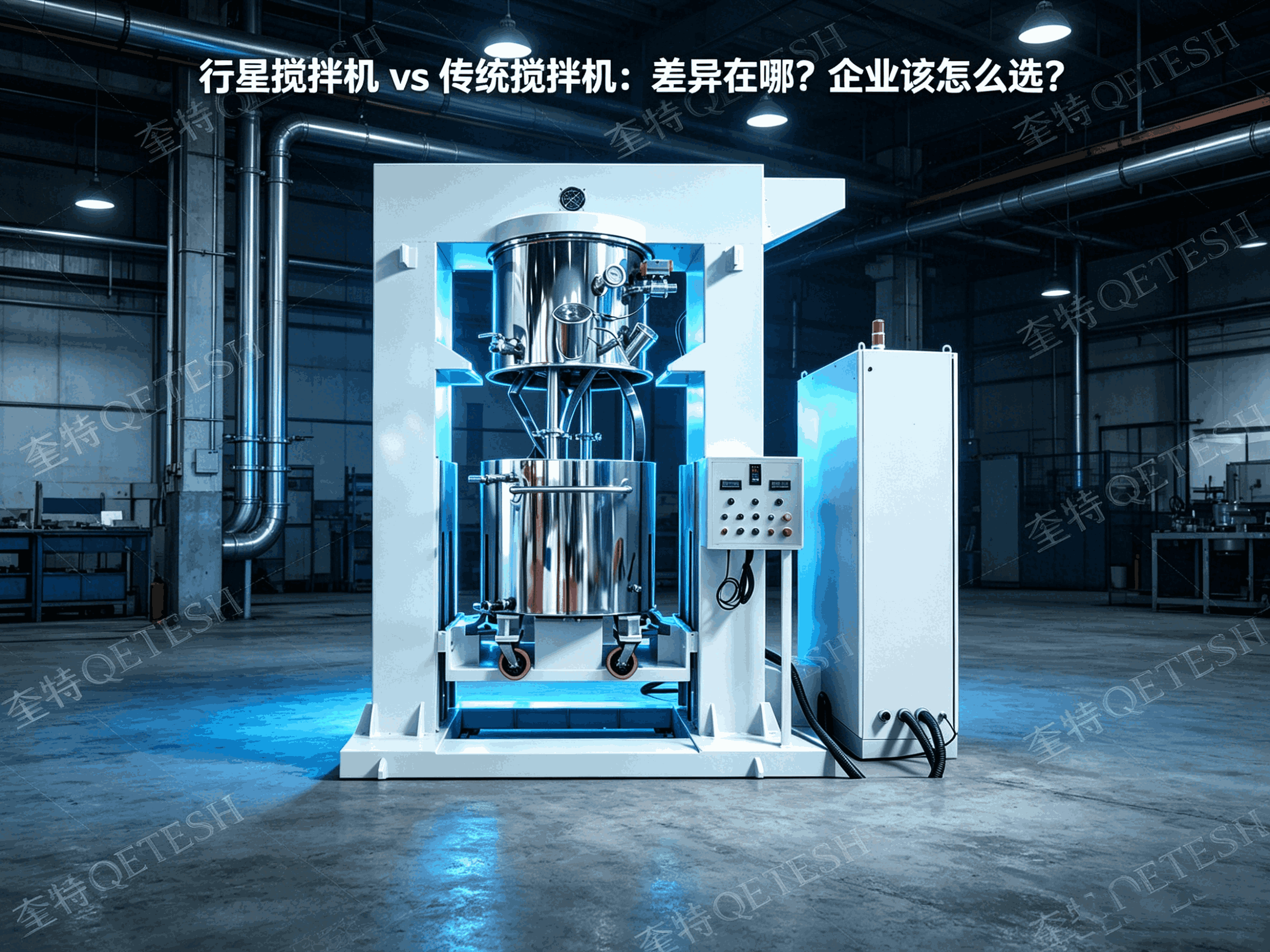 行星搅拌机 vs 传统搅拌机：差异在哪？企业该怎么选？