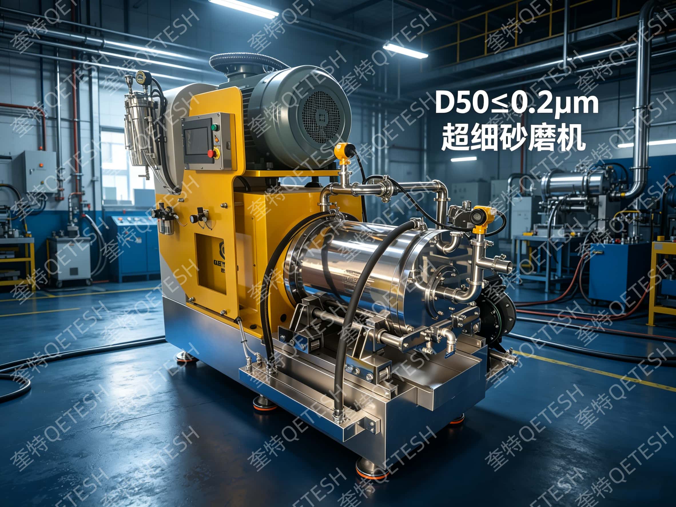 D50≤0.2μm 超细砂磨机