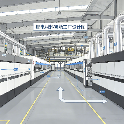 锂电材料智能工厂设计介绍