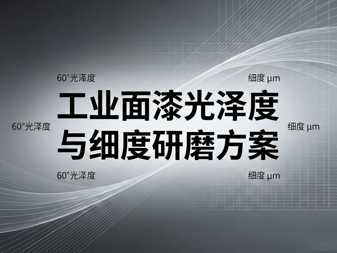麵漆砂磨機：工業麵漆光澤度與細度研磨方案
