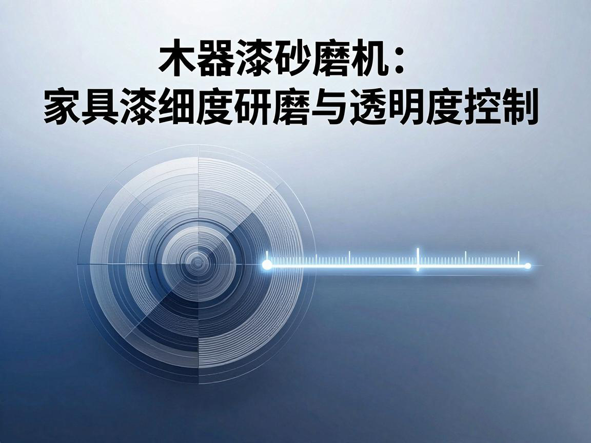 木器漆砂磨機：家具漆細度研磨與透明度控製
