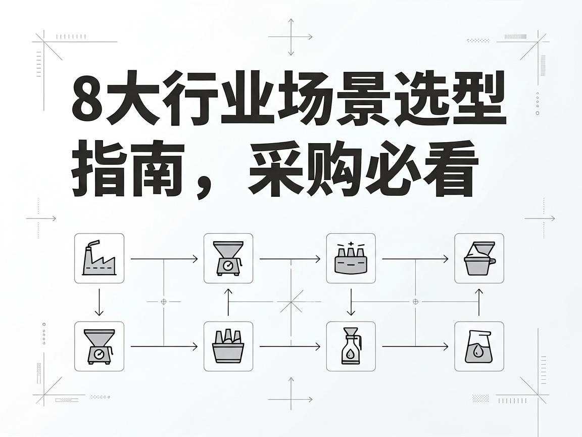 砂磨機行業應用全景圖：8大行業場景選型指南，采購必看