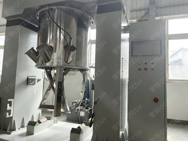 500L行星真空攪拌機配套壓料機 高粘度漿料預混出料成套設備
