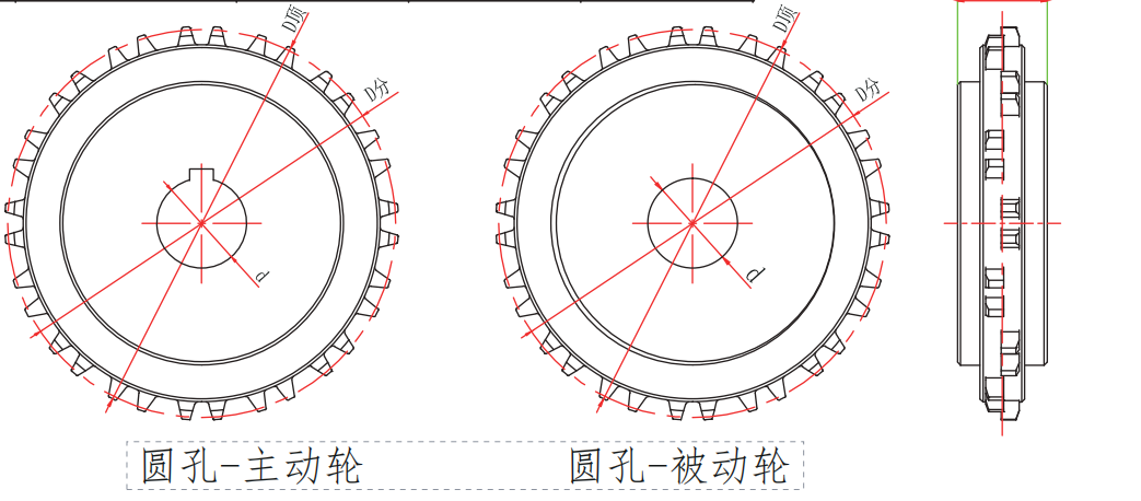 MK-1200塑料机加工链轮