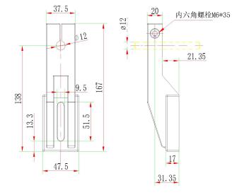 PJ800中型支架