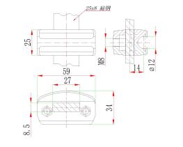 可调单夹A   PJ811