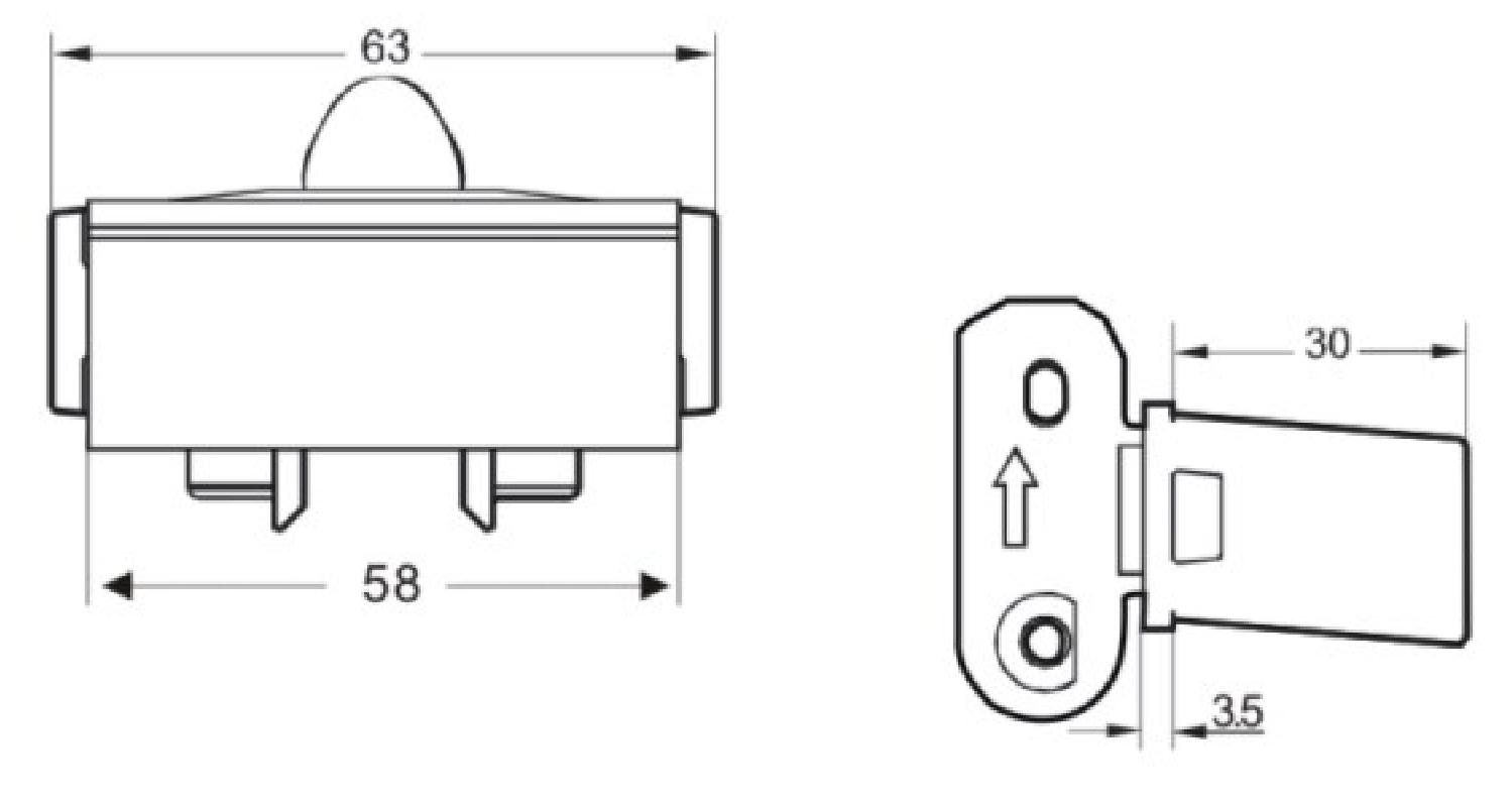 LB63带橡胶块(LB 63XJ)
