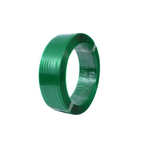 PET半透绿色塑钢带