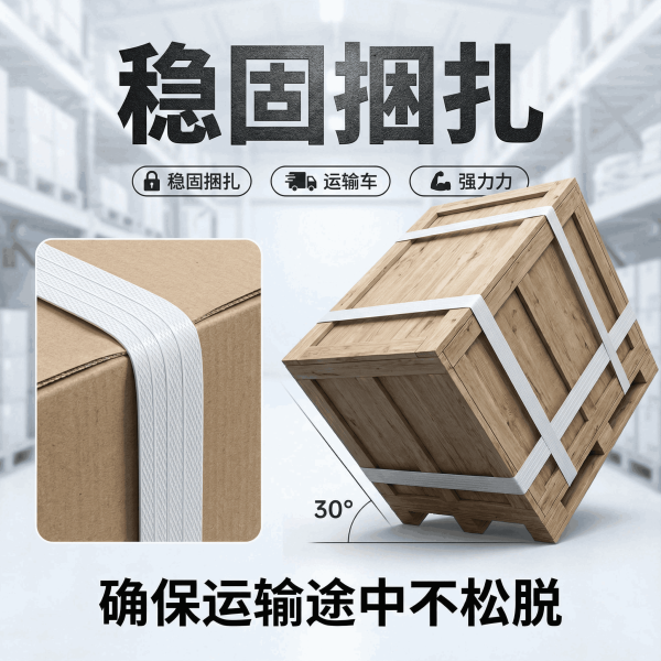 1208-可印字打包带白色