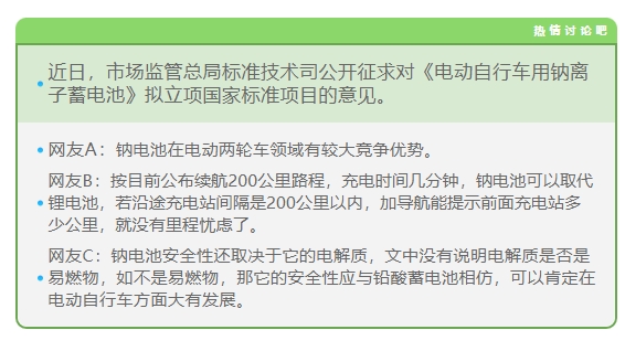钠电池标准
