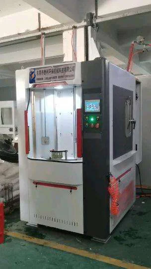 SL-ZP8AW間歇轉盤精密濕式自動噴砂機 多工位液體精密自動轉臺噴砂機
