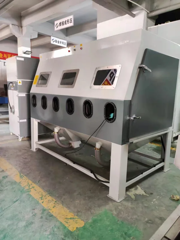 SL-2616A三工位手動噴砂機