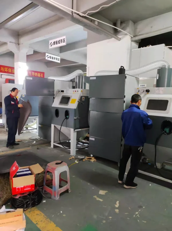 SL-1010AF上旋風分離手動噴砂機