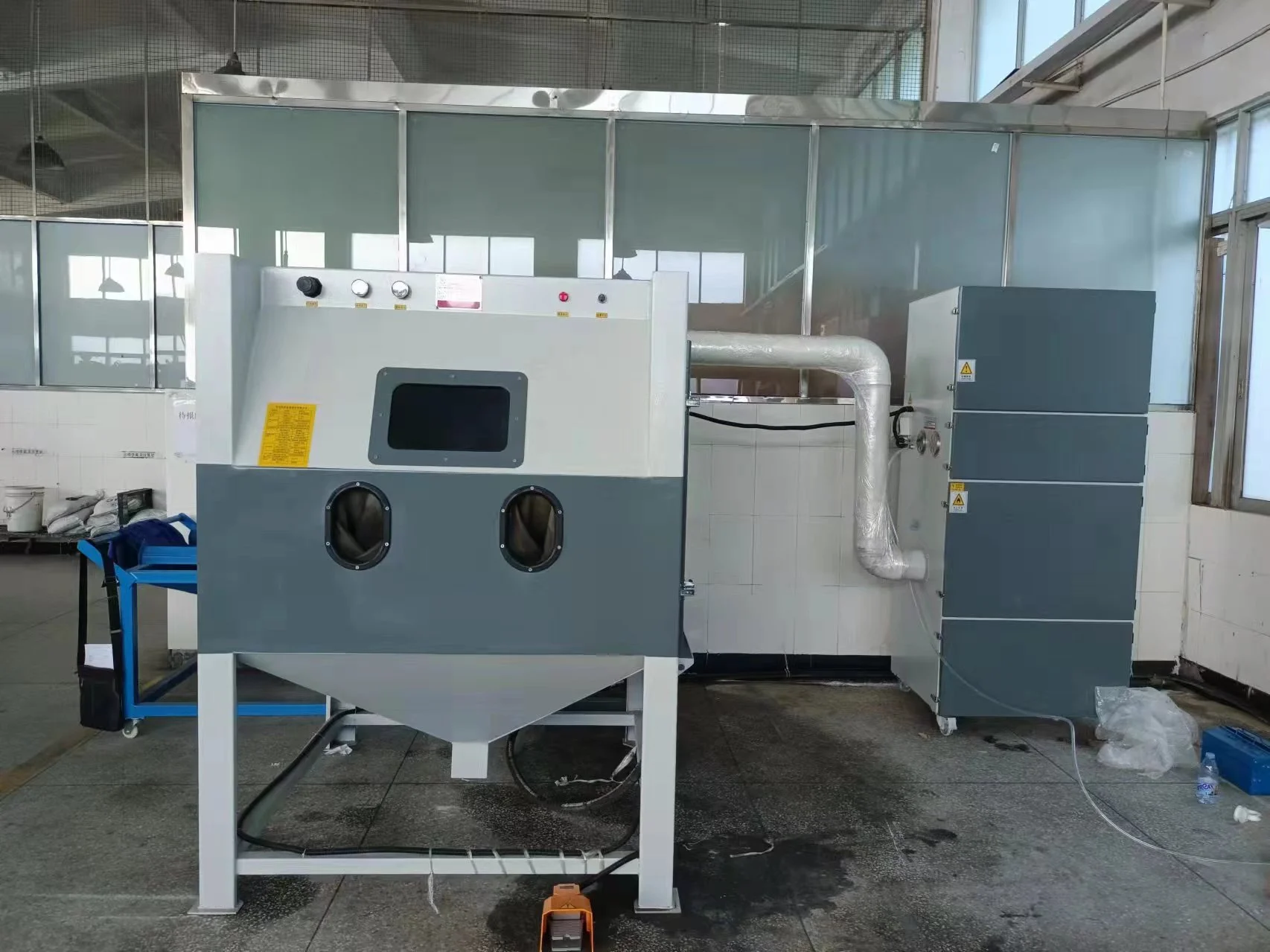 SL-1414FK(1515)FK手動高壓噴砂機，壓入式噴砂機