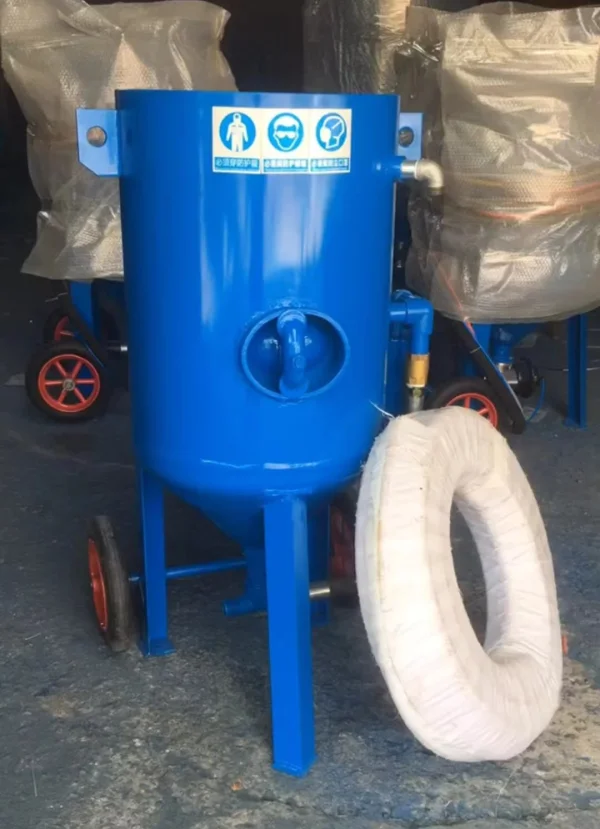 開放式噴砂機，開放式高壓噴砂機，手控移動式高壓開放式噴砂機