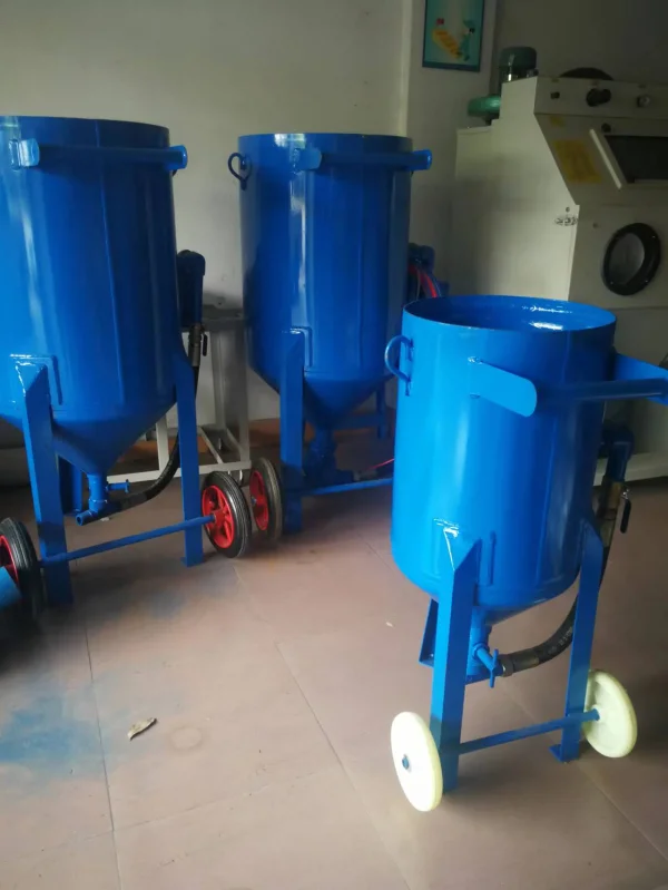 開放式噴砂機，開放式高壓噴砂機，手控移動式高壓開放式噴砂機