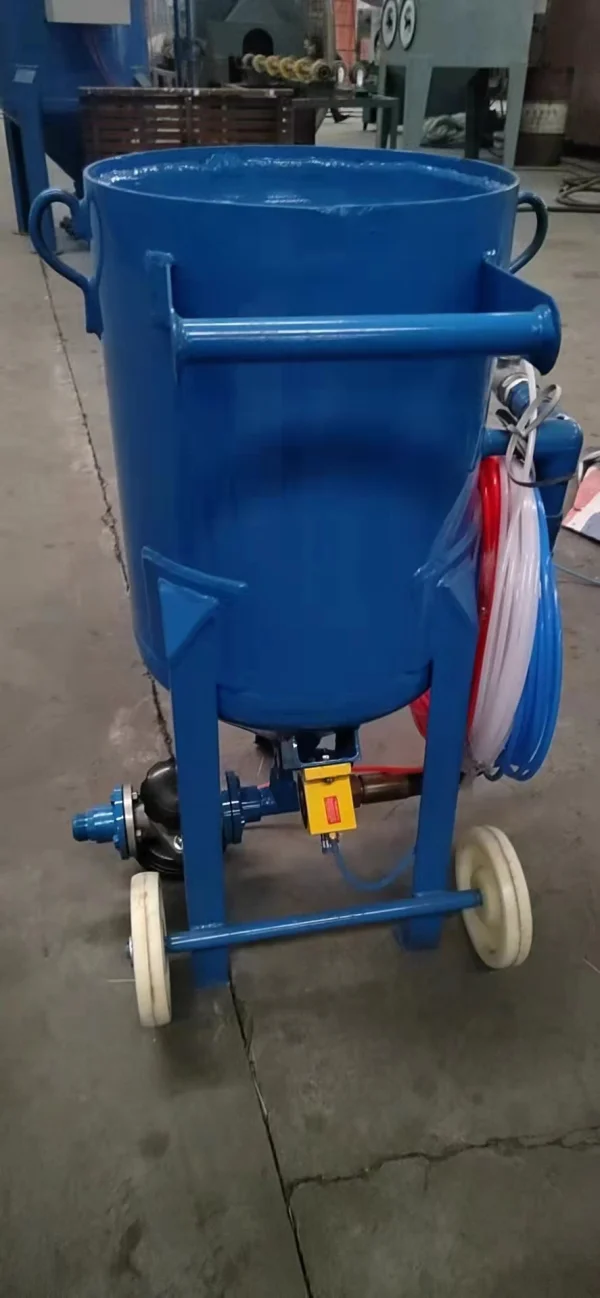 氣控開放式高壓噴砂機，移動噴砂機，開放式噴砂機，開放高壓噴砂機