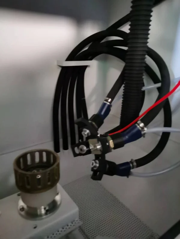 SL-ZP5A型單轉臺 精密自動干式噴砂機、整體刀具自動噴砂機
