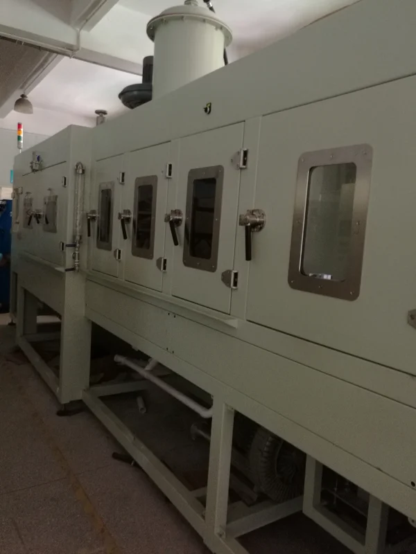 SL-SS12AW濕式（液體）自動噴砂機、數控刀片平面液體自動噴砂機