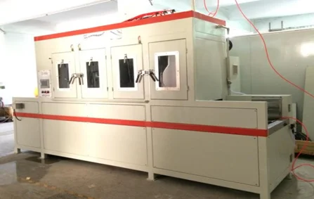 SL-SS12A（干式）刀具精密輸送式自動噴砂機、刀具鈍化噴砂機