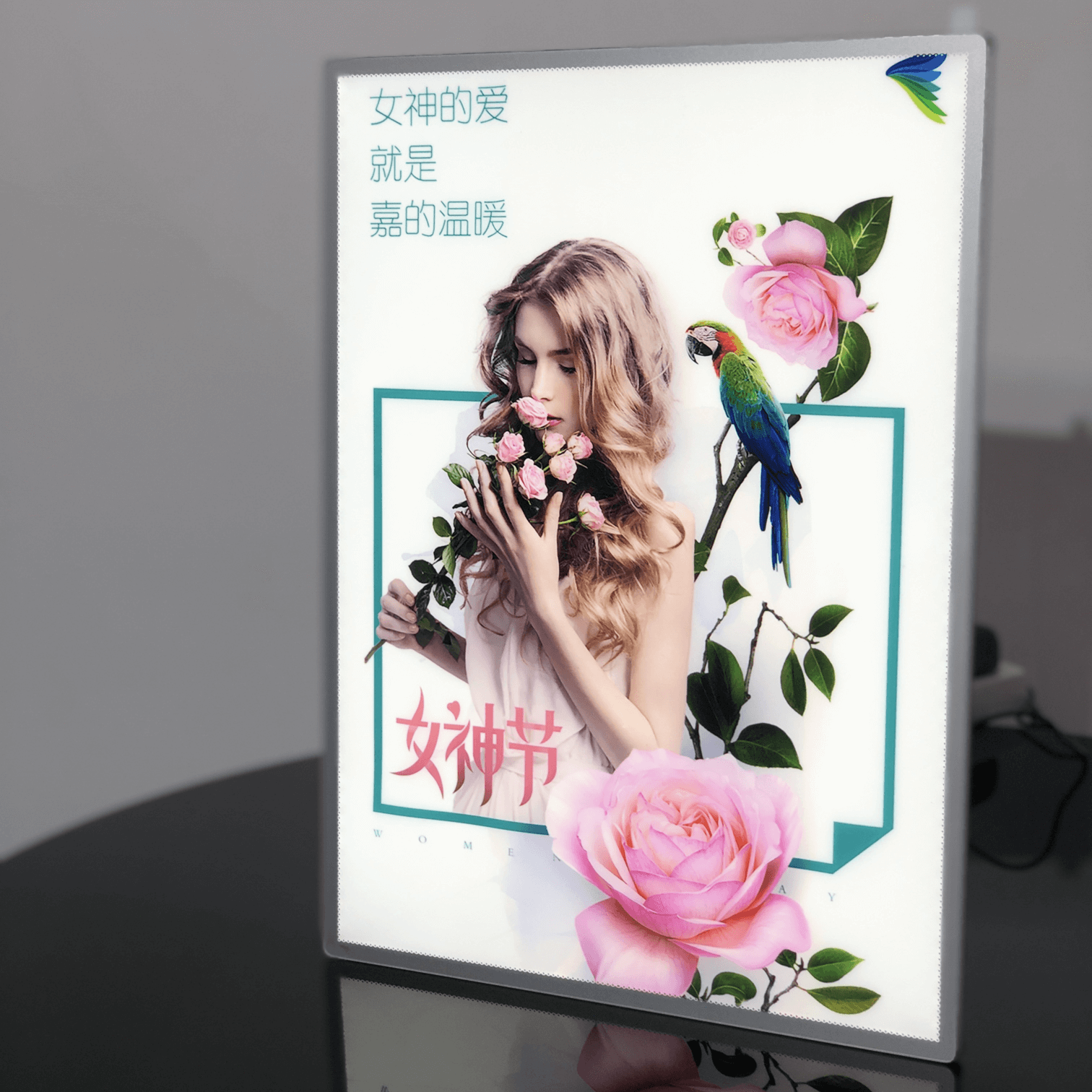 抽畫燈箱