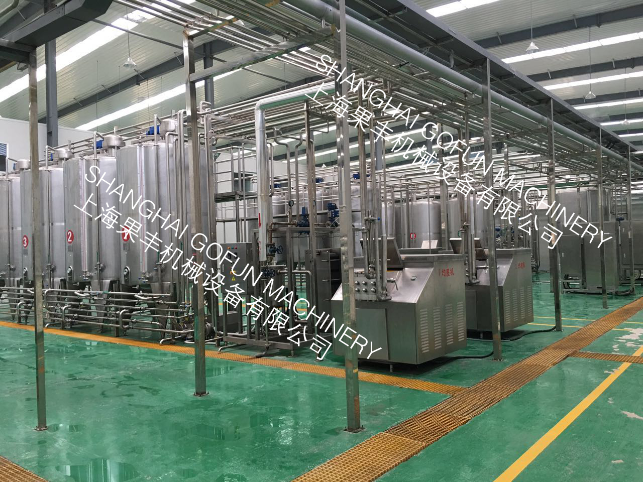 果汁饮料调配线是怎么样进行调配的？