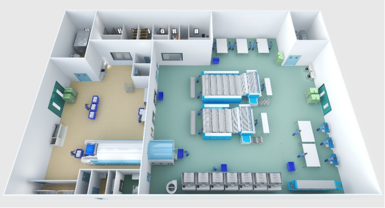 醫(yī)療洗滌工廠（小型）