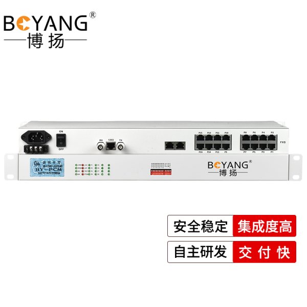 BY-8E1-8H PCM電話語音復(fù)用設(shè)備 E1轉(zhuǎn)8路電話+8路磁石