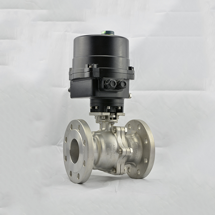 法蘭球閥+電動(dòng)頭