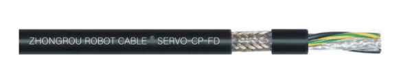 ZR40700 高柔性服電機(jī) PUR 屏蔽拖鏈電纜 SERVO-CP-FD
