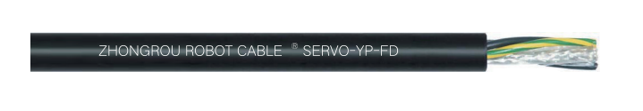 ZR40600 高柔性伺服電機 PUR 拖鏈電纜 SERVO-YP-FD
