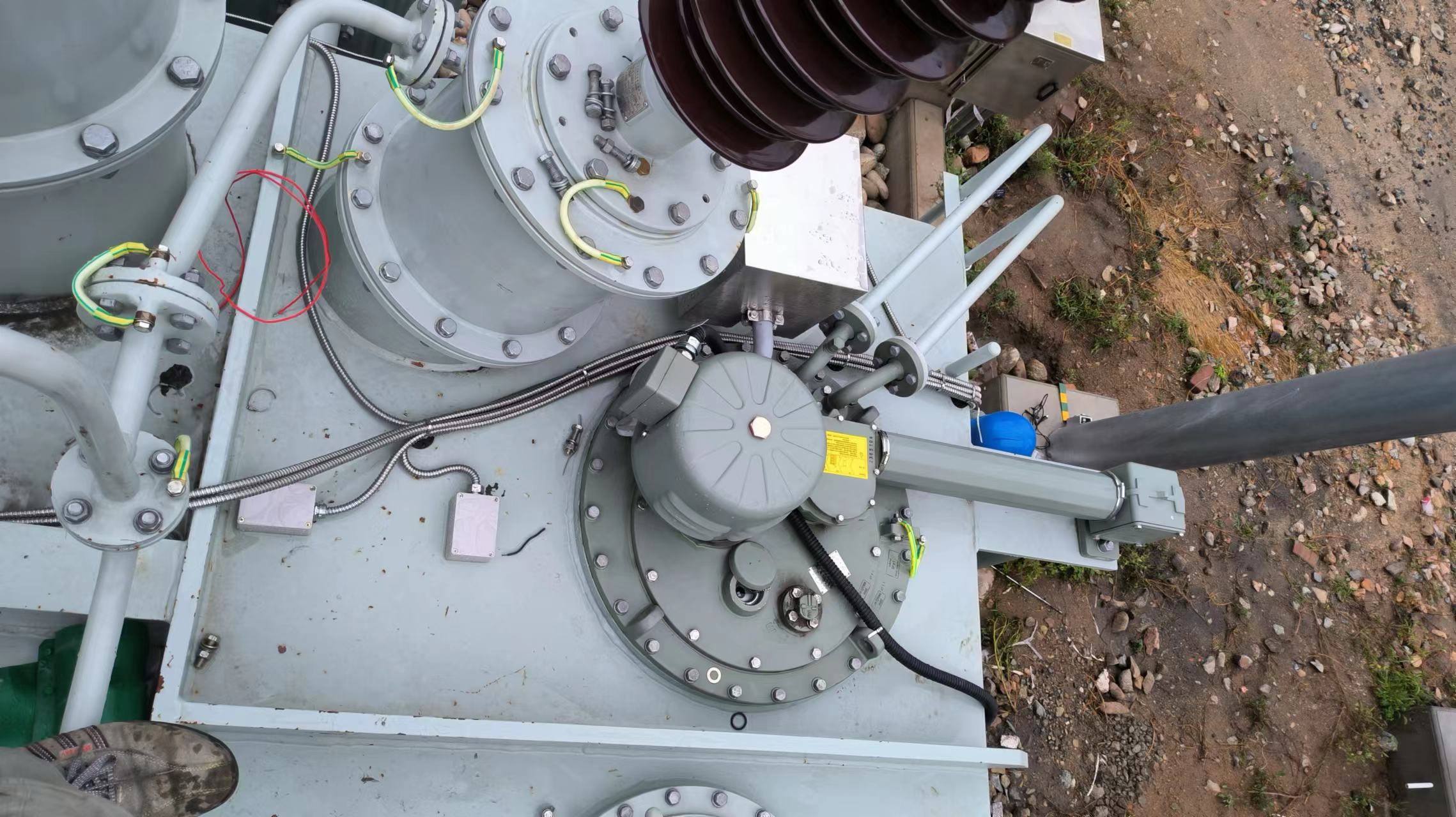 國網(wǎng)冀北秦皇島供電公司，變壓器（繞組、鐵芯及有載分接開關）聲紋振動在線監(jiān)測系統(tǒng)的現(xiàn)場安裝調(diào)試