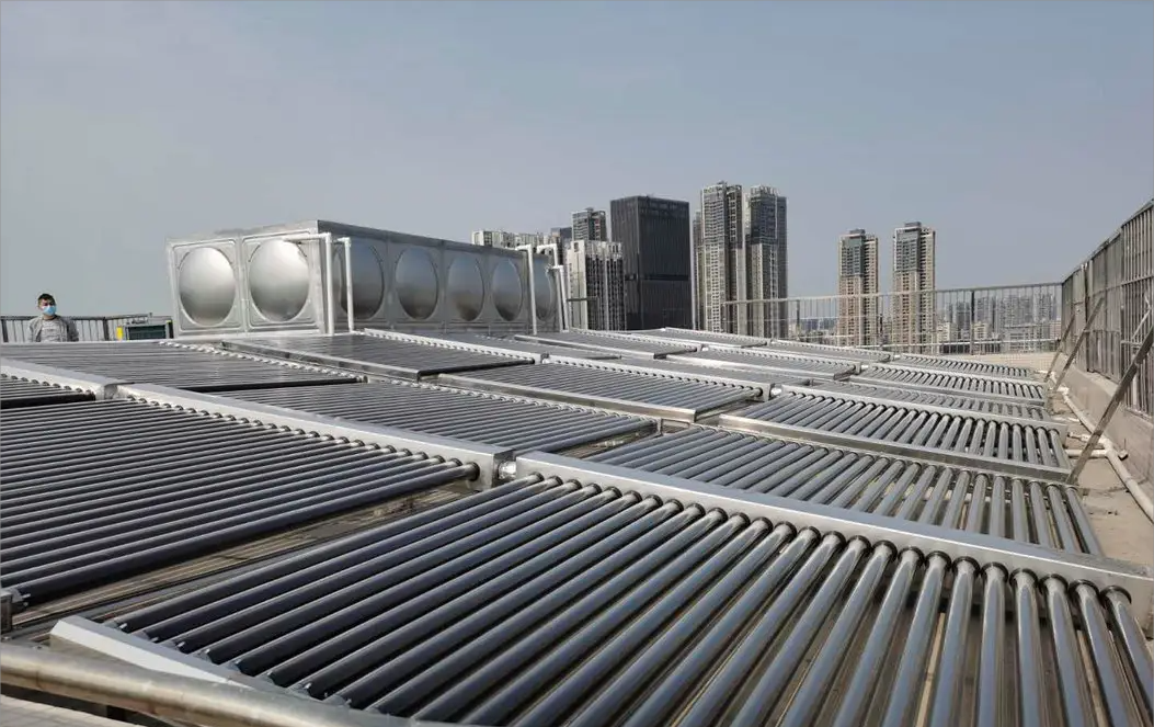 中國移動職工宿舍太陽能熱水工程