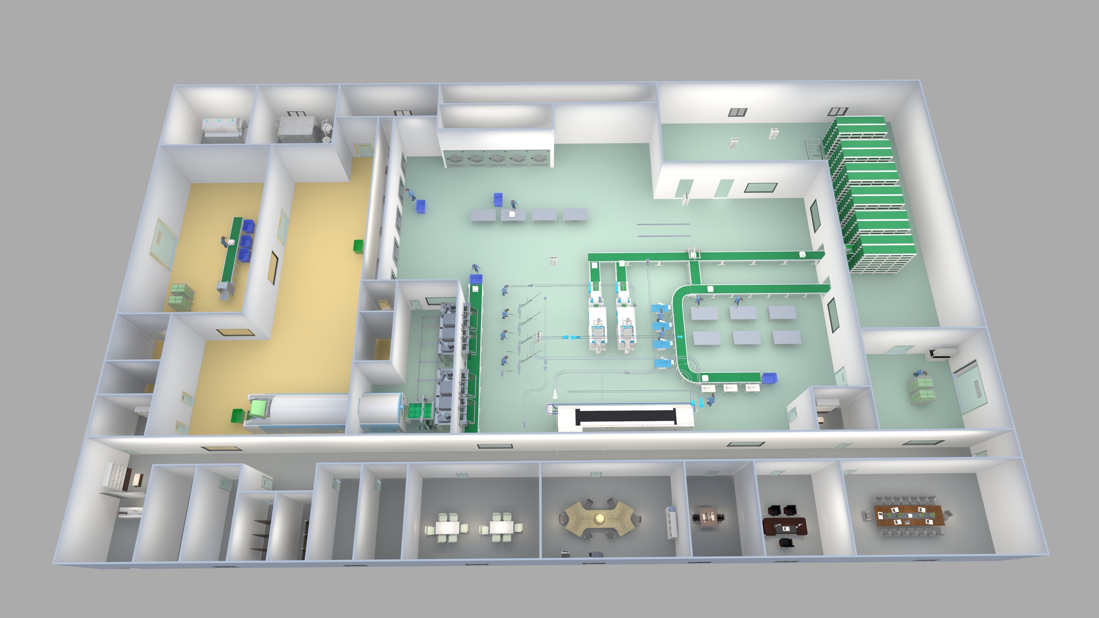 醫(yī)療洗滌工廠（中型）