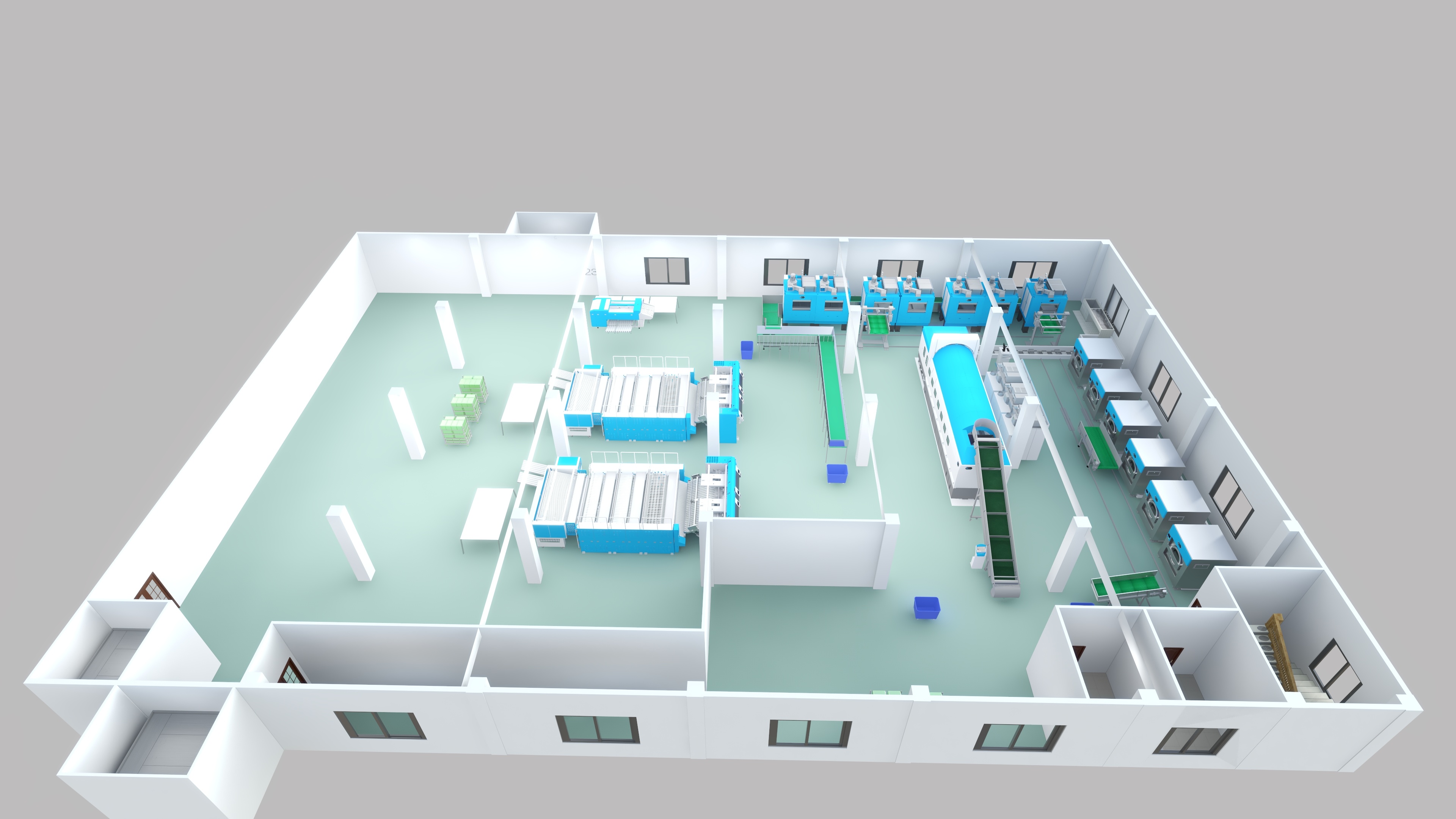 賓館洗衣房（中型）