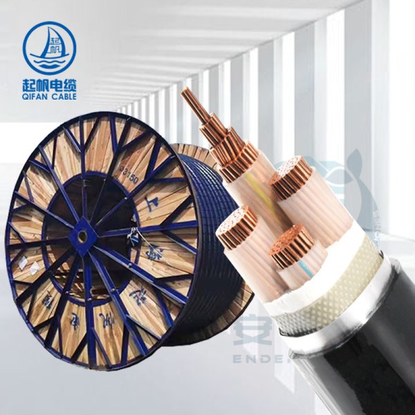 YJV22 交聯(lián)絕緣鋼帶鎧裝電力電纜