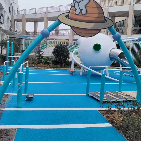 上海寶山顧村中心小學塑膠跑道
