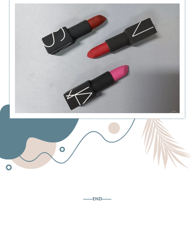 3D打印彩妝模型