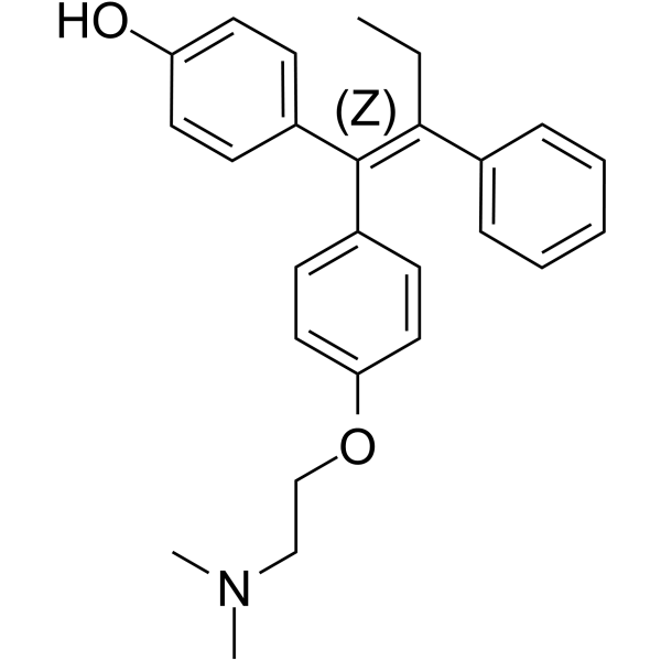 4-Hydroxytamoxifen (4-羥基他莫昔芬）