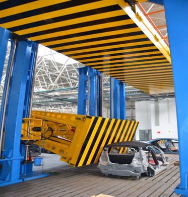 客車頂部強度試驗臺