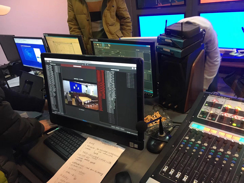 徐州市公安局可視化系統(tǒng)采用睿觀博144高清混合矩陣