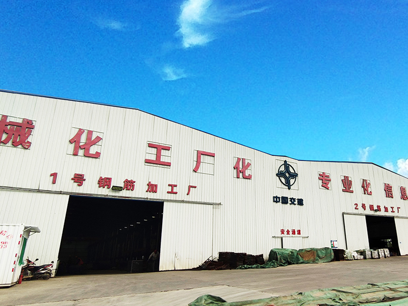 固特機械助力中國交建打造地下管廊項目鋼筋加工廠