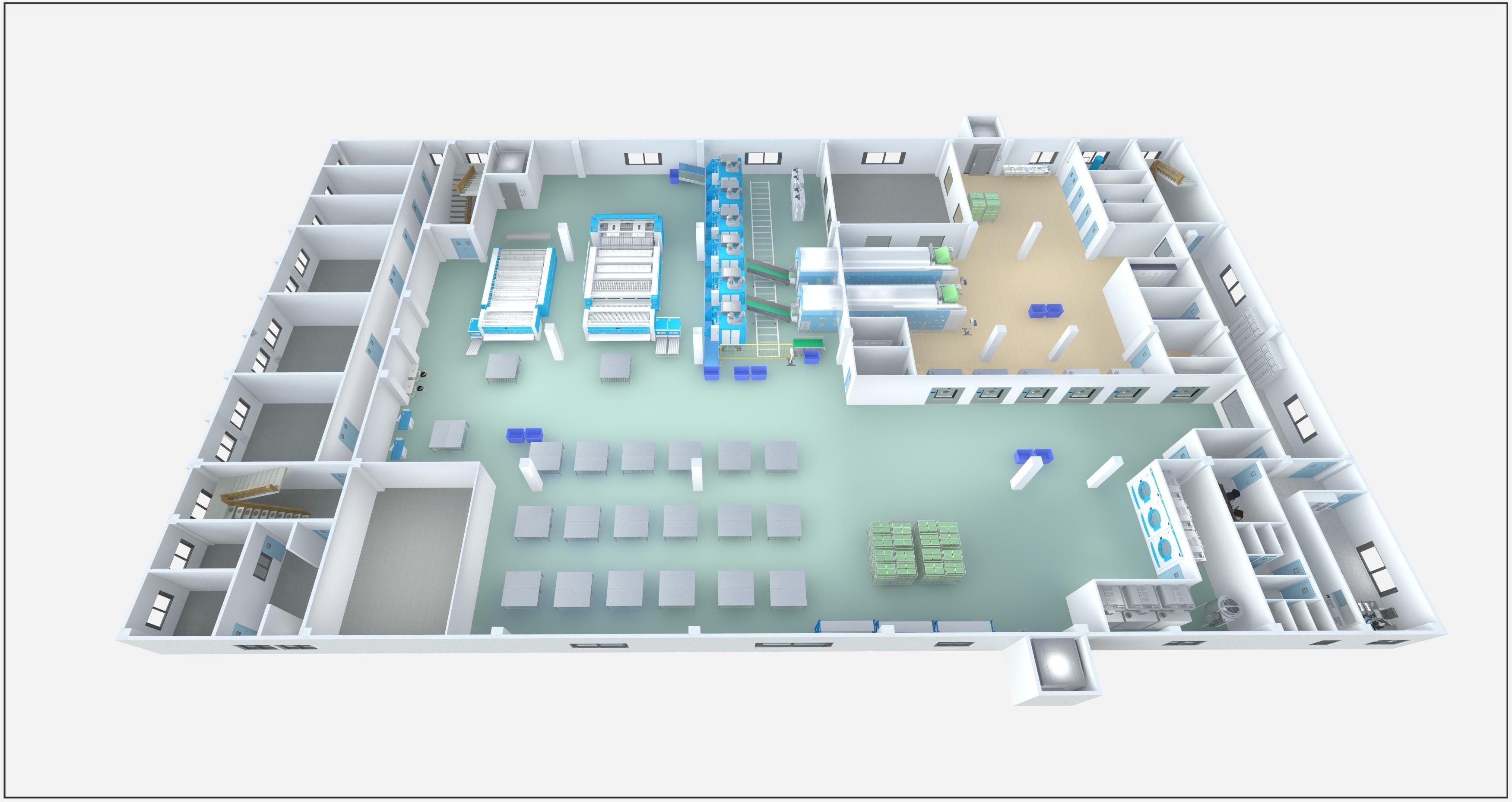 醫(yī)療洗滌工廠（大型）
