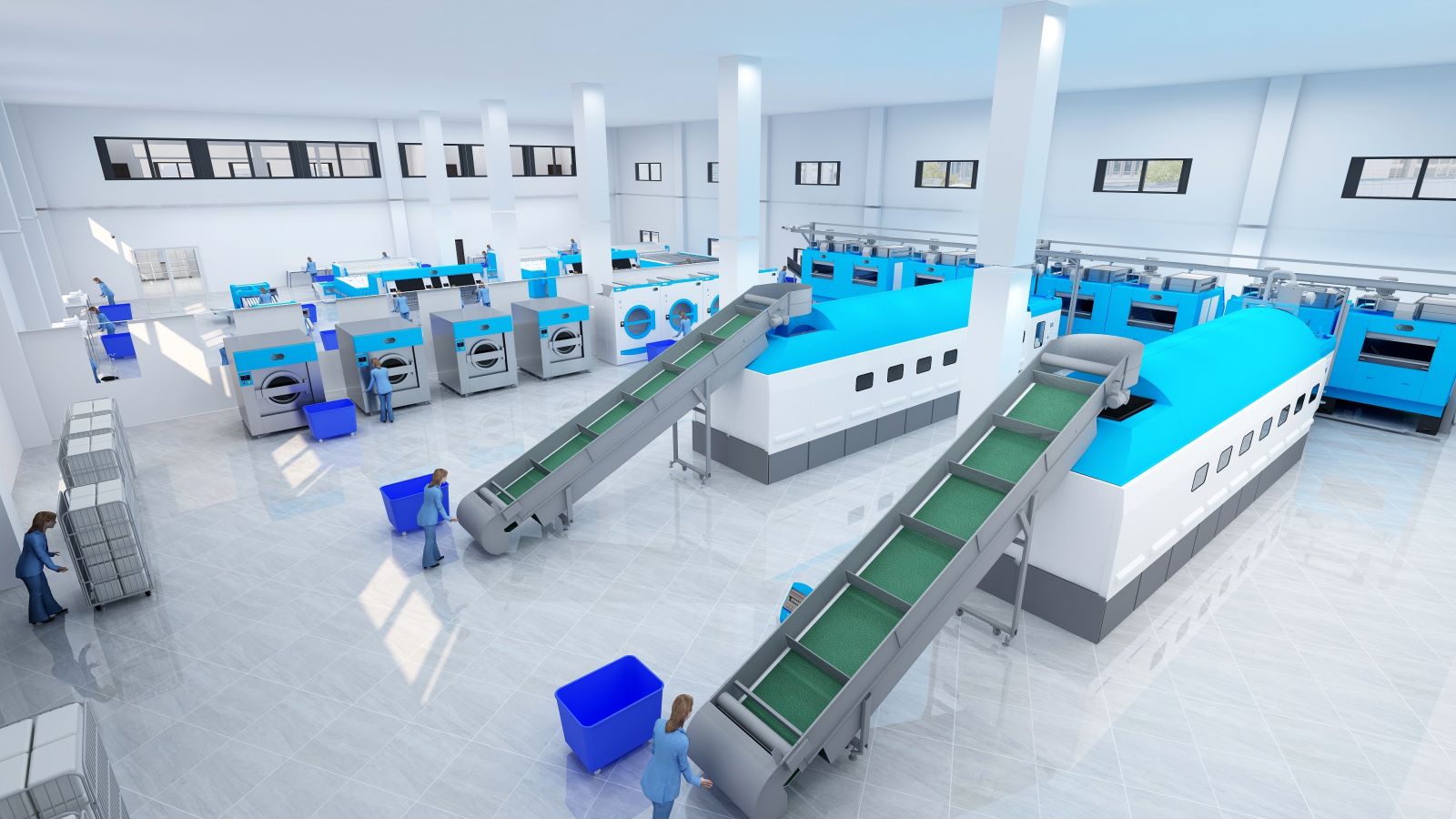 酒店洗滌工廠（大型）
