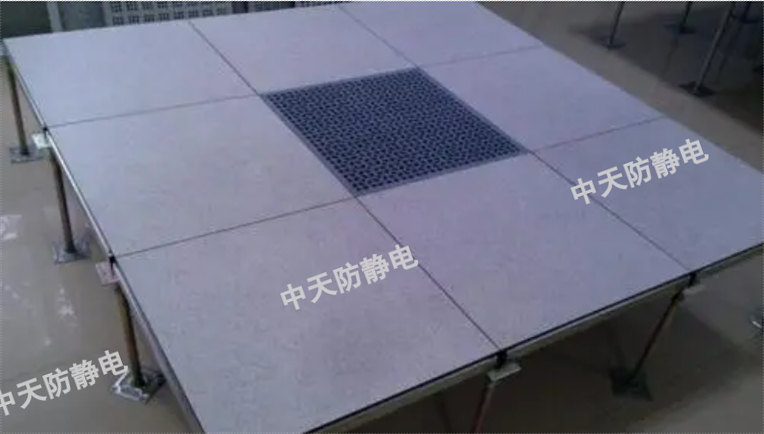 防靜電地板在弱電機(jī)房的安裝